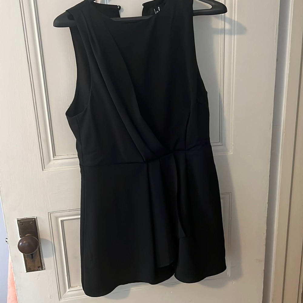 Romper- black size L, worn once